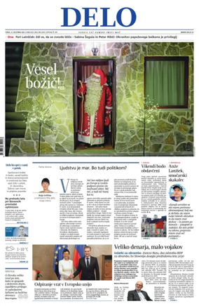 Cover of Delo (Slovenia)