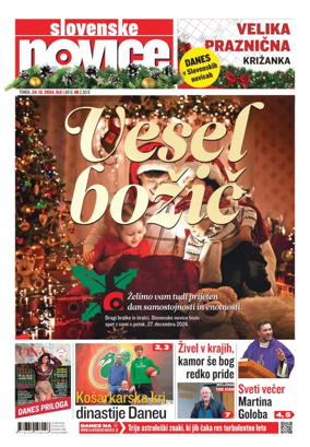 Cover of Slovenske Novice