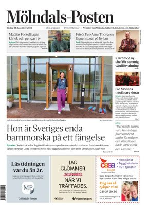 Cover of Mölndals-Posten