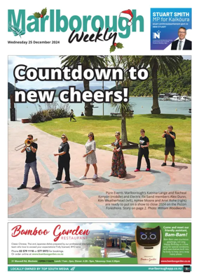 Cover of Marlborough Weekly