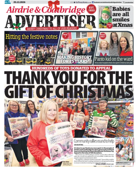 Cover of Airdrie & Coatbridge Advertiser