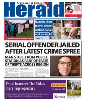 Cover of Ardrossan & Saltcoats Herald