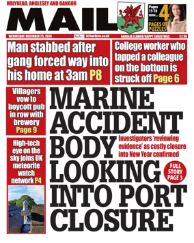 Cover of Bangor Mail