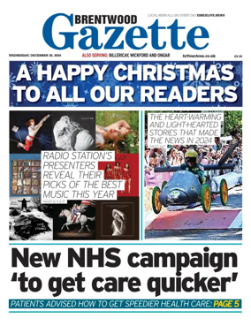 Cover of Brentwood Gazette