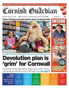 Cover of Cornish Guardian (St. Austell & Fowey)