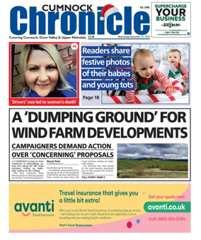 Cover of Cumnock Chronicle