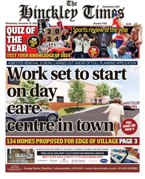 Cover of Hinckley Times