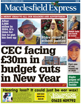 Cover of Macclesfield Express