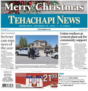 Cover of Tehachapi News