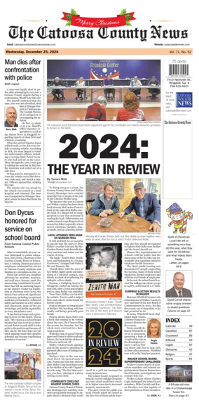 Cover of The Catoosa County News