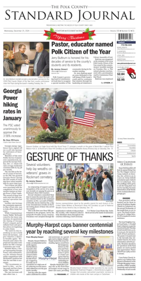 Cover of The Standard Journal