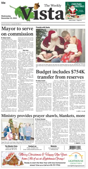 Cover of The Weekly Vista