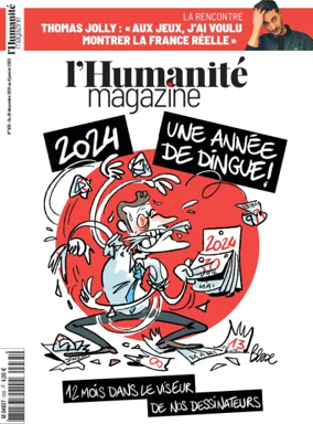 Cover of L'HUMANITE MAGAZINE