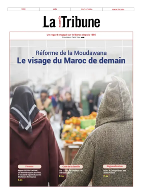 Cover of La Nouvelle Tribune