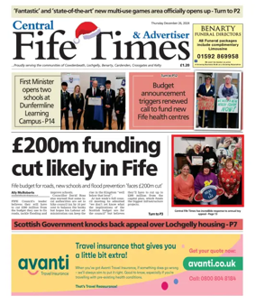 Cover of Central Fife Times