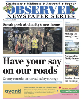 Cover of Chichester Observer