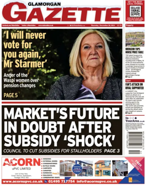 Cover of Glamorgan Gazette