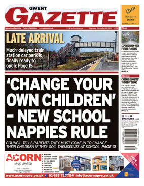 Cover of Gwent Gazette