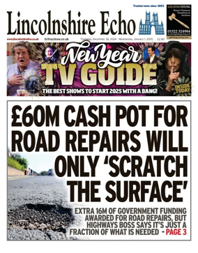 Cover of Lincolnshire Echo