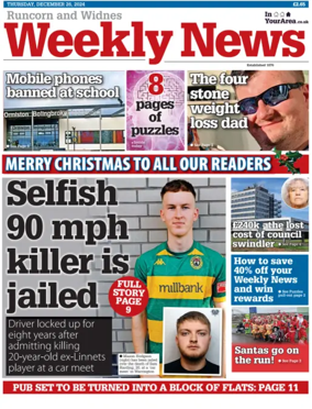 Cover of Runcorn & Widnes Weekly News