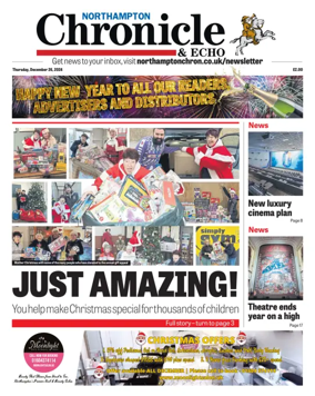 Cover of The Northampton Chronicle and Echo