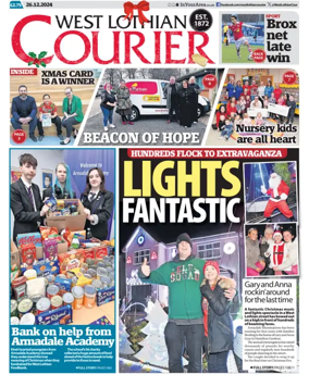 Cover of West Lothian Courier