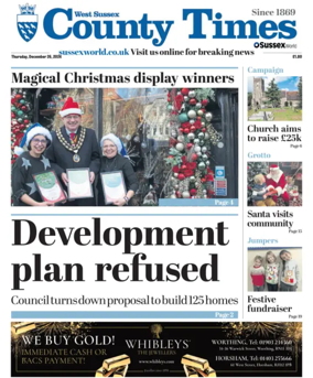 Cover of West Sussex County Times