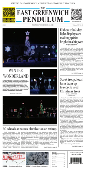 Cover of East Greenwich Pendulum