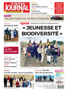 Cover of Le Petit Journal - L'hebdo local de l'Hérault