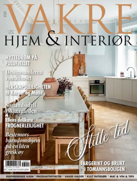 Cover of Vakre Hjem & Interiør