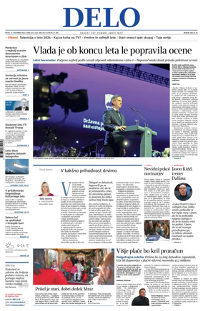 Cover of Delo (Slovenia)