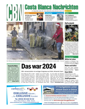 Cover of Costa Blanca Nachrichten