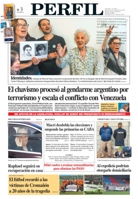 Cover of Perfil (Sabado)