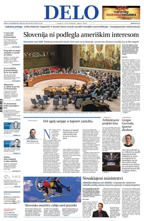 Cover of Delo (Slovenia)