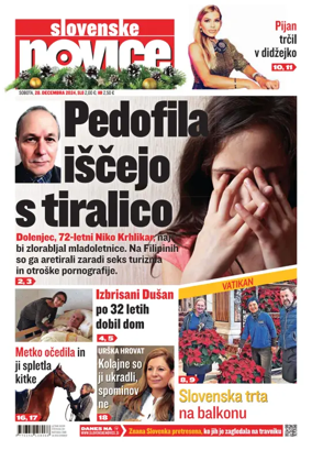 Cover of Slovenske Novice