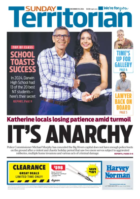 Cover of Sunday Territorian