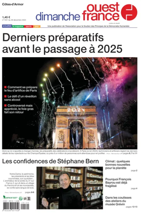 Cover of Dimanche Ouest France (Côtes-d'Armor)