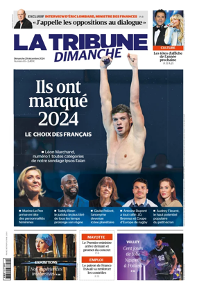 Cover of La Tribune Dimanche (France)