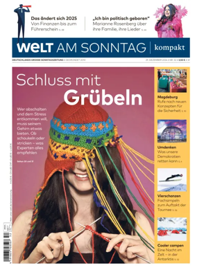 Cover of Welt am Sonntag - kompakt