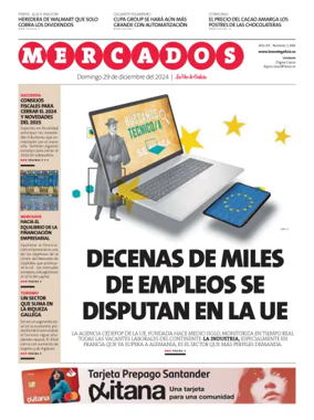 Cover of La Voz de Galicia (Ferrol) - Mercados