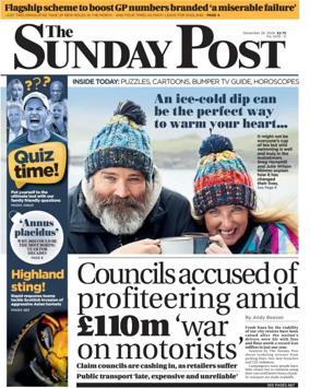 Cover of The Sunday Post (Dundee)