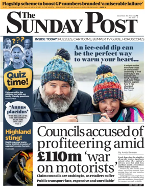 Cover of The Sunday Post (Inverness)