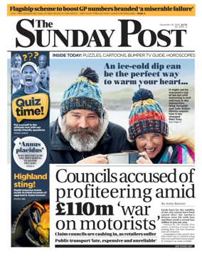 Cover of The Sunday Post (Newcastle)