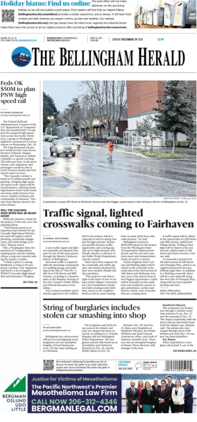 Cover of The Bellingham Herald (Sunday)