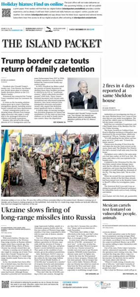 Cover of The Island Packet (Sunday)