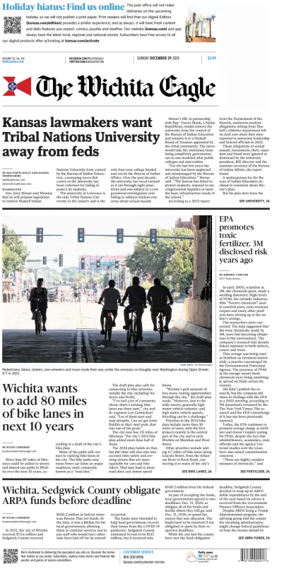 Cover of The Wichita Eagle (Sunday)