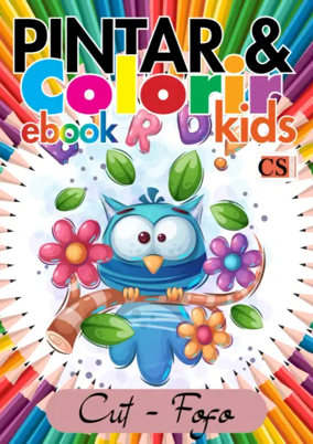 Cover of Pintar e Colorir Kids