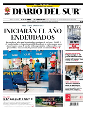 Cover of Diario del Sur