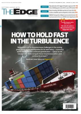 Cover of The Edge Singapore