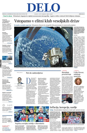 Cover of Delo (Slovenia)